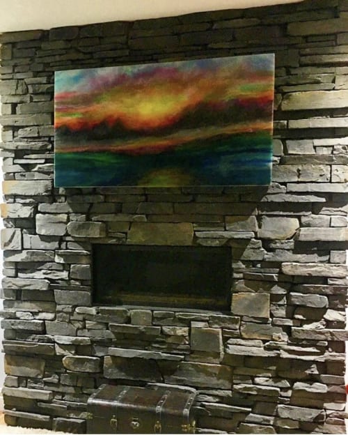 Sunset in the Rockies | Paintings by Michele Donohue Art