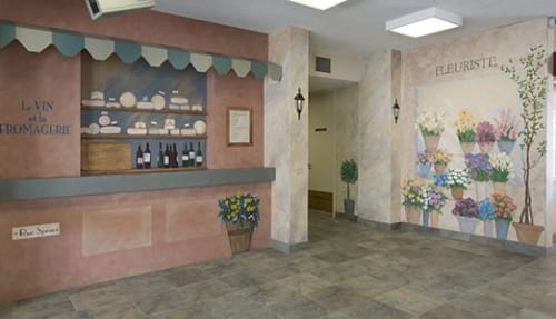 French village faux | Murals by Anne Giancola