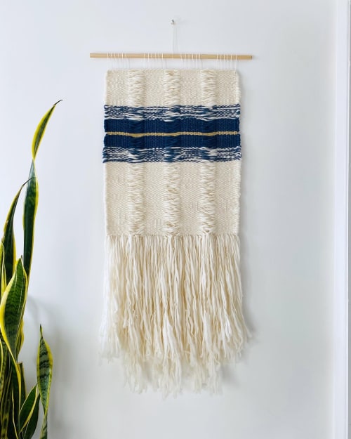 Coast - Woven Tapestry | Wall Hangings by Anita Meades