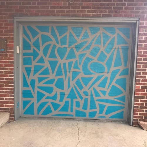 Garage mural | Murals by Jason Ostro (Gabba Gallery)