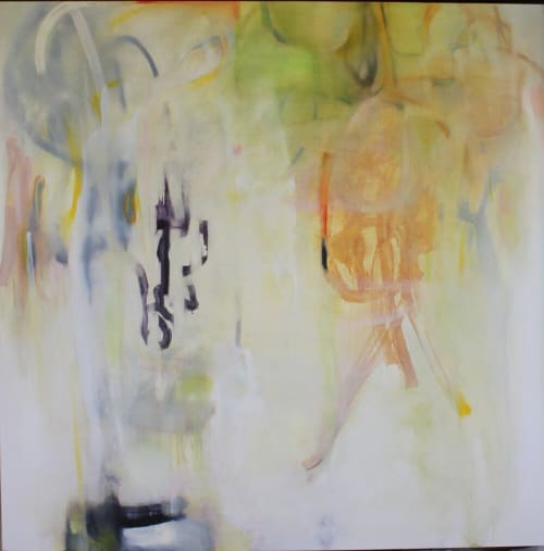 Cradling Alchemy | Oil And Acrylic Painting in Paintings by Anne C. Faber | Advocate Good Shepherd Hospital in Barrington