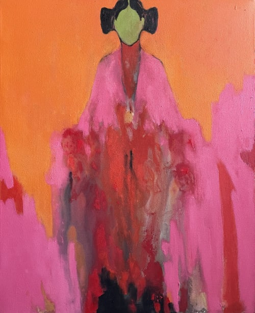 Warm Distance — Alienation Series | Paintings by Gela Mikava