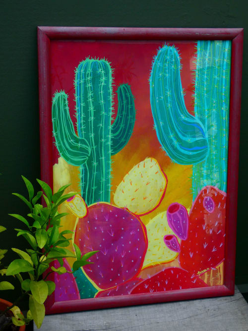 El color del desierto | Paintings by Ariana Voh