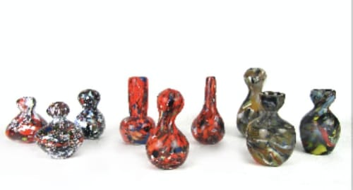 Terrazzo Bud Vases | Vases & Vessels by Esque Studio