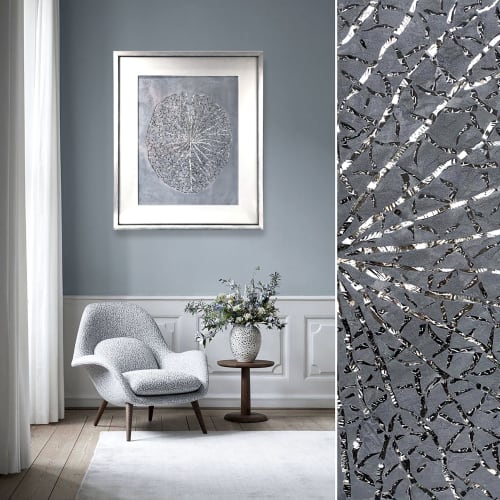 Lotus leaf mosaic artwork | Art & Wall Decor by Julia Gorbunova