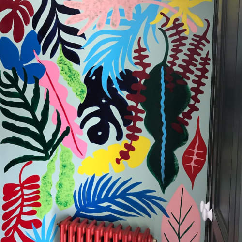 Tropical Mural | Murals by Lucie Sheridan | Brownfield Green in Bristol