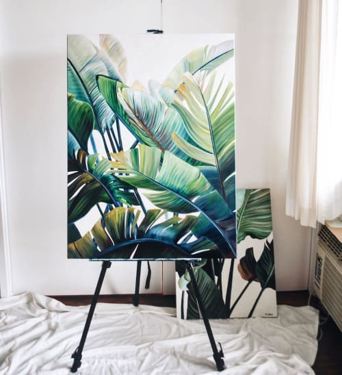 Banana Palms | Paintings by Mae Waite