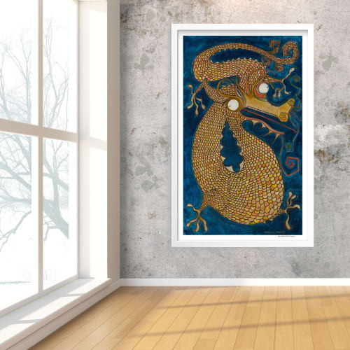 Dragon | Limited Edition Print | Multiple Sizes Available | Art & Wall Decor by Seth B Minkin Fine Art | Seth B Minkin Studio + Showroom in Boston