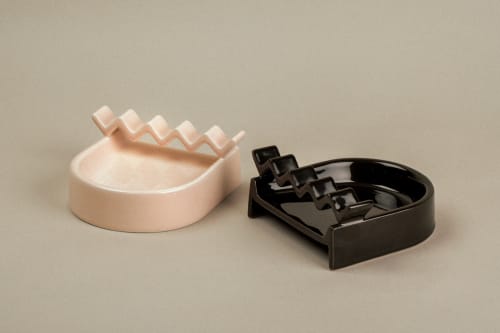 Zig Zag ashtray | Tableware by Algo Studio