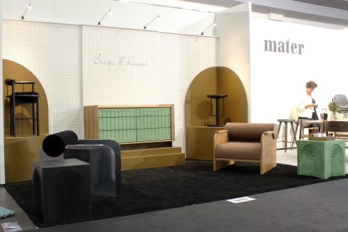 ICFF 2019 | Armchair in Chairs by Crump & Kwash | Jacob K. Javits Convention Center, NYC in New York