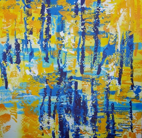 The Current Iowa Collection | Paintings by Jennifer Hayes | The Current Iowa, Autograph Collection in Davenport