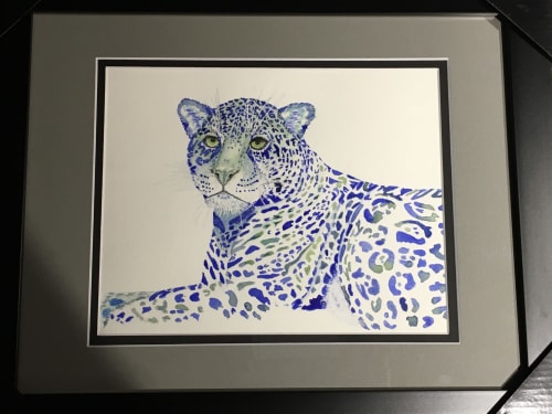 Blue | Watercolor Painting in Paintings by Maurice Dionne FINEART