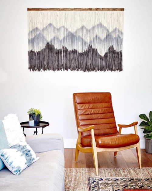 Mountains | Wall Hangings by ModernYarn Tapestries