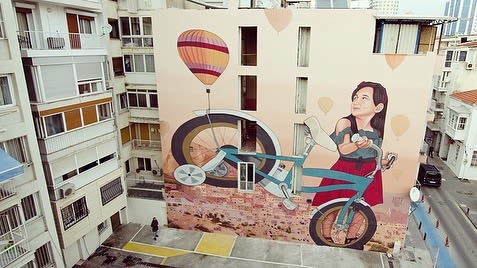 "Let it fly" Mural | Street Murals by Artez