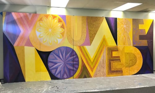 Finished You Are Loved Mural