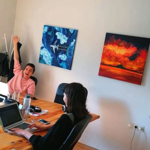 Holidays and Barbie | Oil And Acrylic Painting in Paintings by Chiara Magni