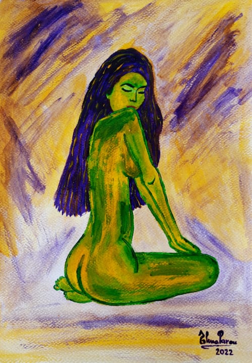 Colours of sensuality 2, Colores de Sensualidad 2 | Oil And Acrylic Painting in Paintings by Elena Parau