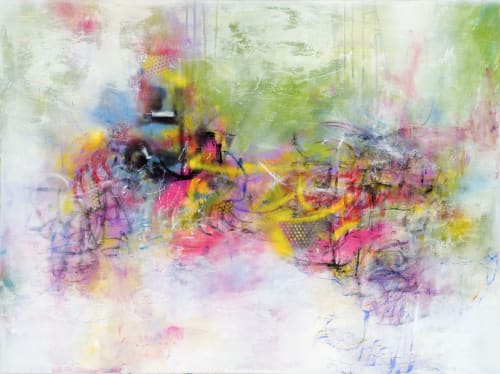 Symphony | Oil And Acrylic Painting in Paintings by Lisa Tureson  STUDIO ARTISTICA | The Yard in Washington