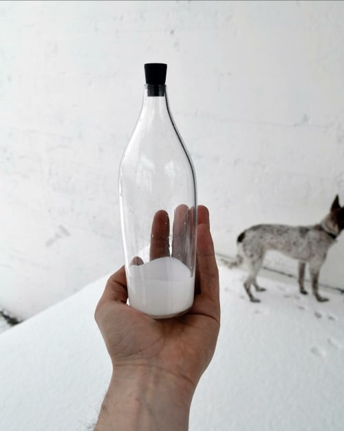 White Bottom Bottle | Tableware by GoodBeast