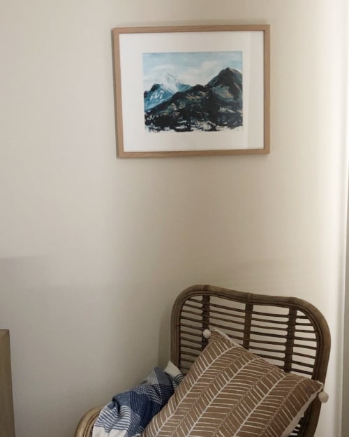 Copper Hills X | Oil And Acrylic Painting in Paintings by Melissa Critchlow