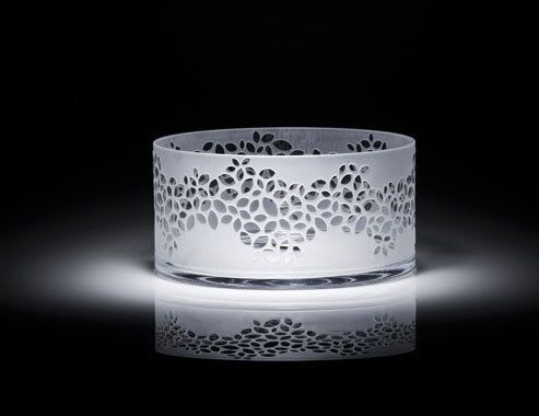Straight Sided Petal Bowl | Decorative Bowl in Decorative Objects by Carrie Gustafson