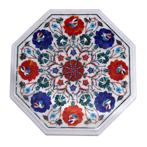 white marble table, coffee table, end table, tabletop | Tables by Innovative Home Decors