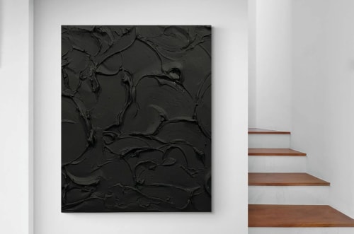 Matte Black Collection | Paintings by Intuitive Arts Shop