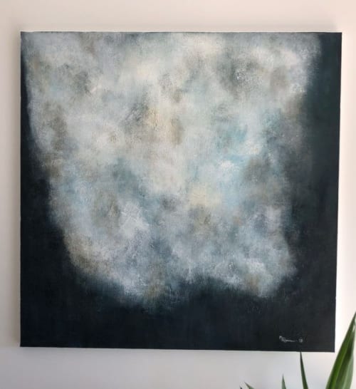 Sky is turning blue. SOLD | Paintings by Margaret Alice Høiesen