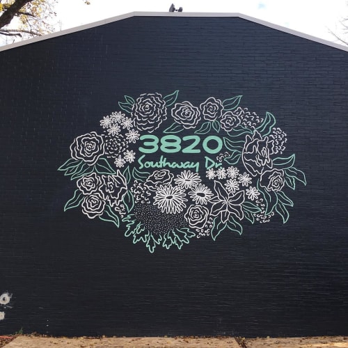 3820 Southway Dr Mural | Street Murals by Avery Orendorf