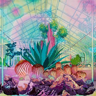 Tranquil Vibrancy | Oil And Acrylic Painting in Paintings by Elizabeth Gahan