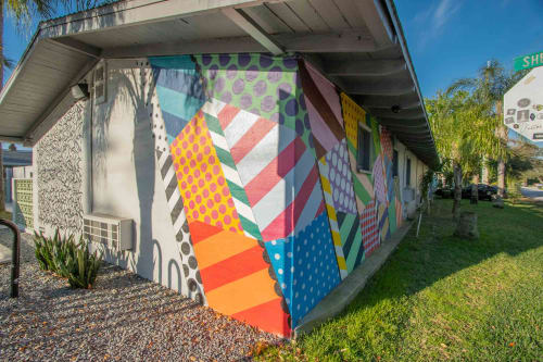 Mural | Murals by Jason Woodside | Hotel Palms in Atlantic Beach