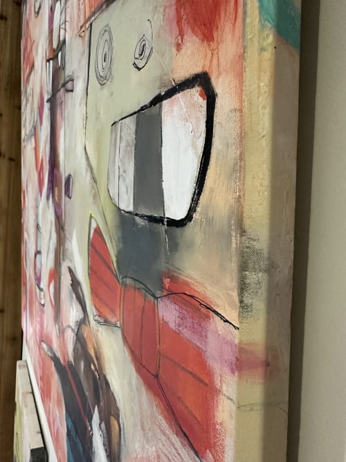 Mad Tea | Mixed Media in Paintings by Vikki Drummond
