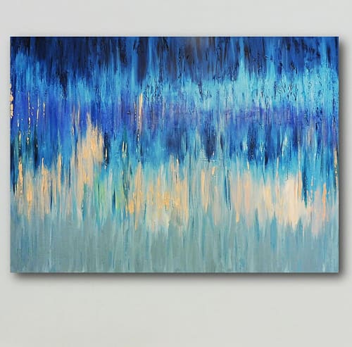 OUR ENERGY - large original abstract painting | Oil And Acrylic Painting in Paintings by Marinela Puscasu