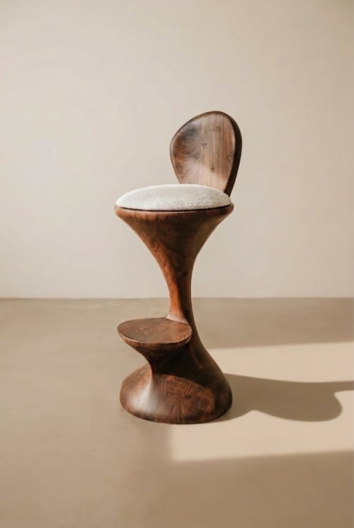 Ati stool | Bar Stool in Chairs by Crafted Glory