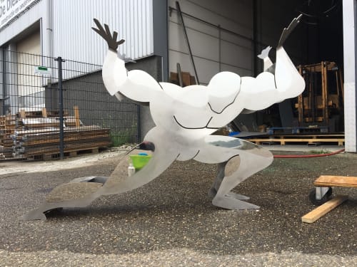 Atlas Sculpture | Public Sculptures by Jeroen Stok