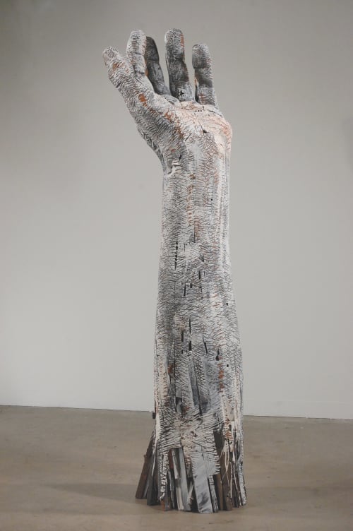 Uplift | Sculptures by Andrew Ramiro Tirado | Atrium Art in Tulsa