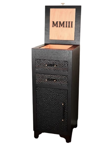 21st Century Modern Liquor Cabinet / Humidor | Storage by Walker Design Studios