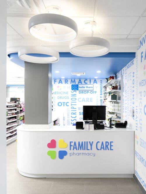 Family Care Pharmacy | Interior Design by studioBIG | Family Care Pharmacy in Huntington Station