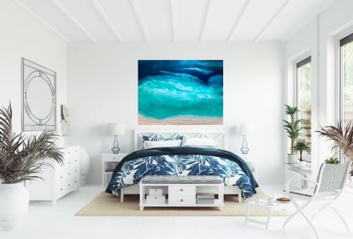 Romancing the Sea | Paintings by MELISSA RENEE fieryfordeepblue  Art & Design