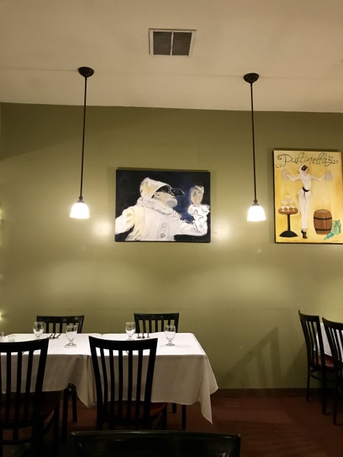 Pulcinella | Paintings by Ciro Di Ruocco | Pulcinella's in South Burlington