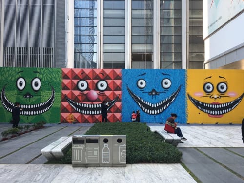Shopping Mall Mural Project | Murals by yoshi47