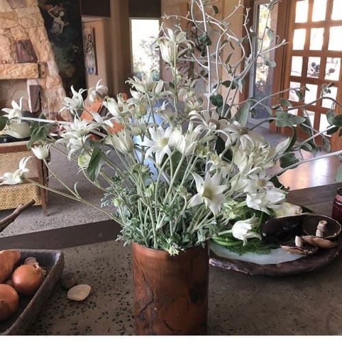 Medium Copper Vase | Vases & Vessels by grey box design | East Coast Wildflowers in Homebush