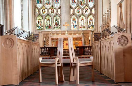Clergy Seating | Chairs by Philip Koomen | Dorchester Abbey in Dorchester