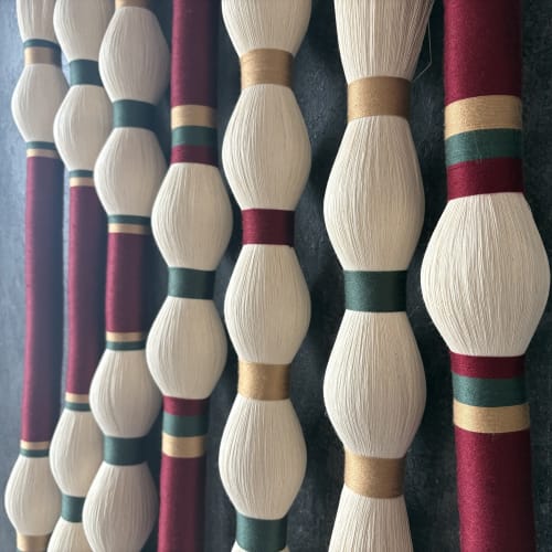 Lomas horizontal hanging extra large tapestry wall art | Macrame Wall Hanging in Wall Hangings by Sarmal Design