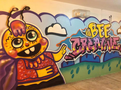 Mural | Murals by LULUKATHULU | Phillis Wheatley Elementary School in Miami