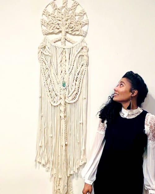 The Tree of Life | Macrame Wall Hanging in Wall Hangings by Gissell Studio - Textile & Botanical Art | Jimmy Beans Wool in Reno