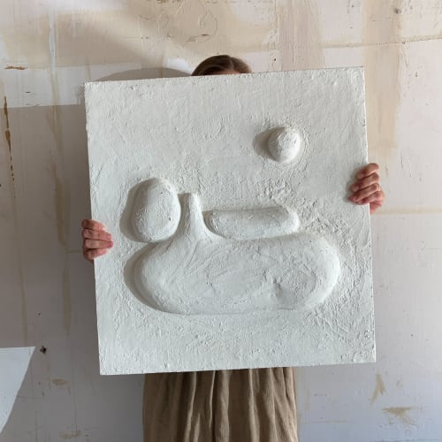 ‘Somber’ | Wall Sculpture in Wall Hangings by Greyya Jay