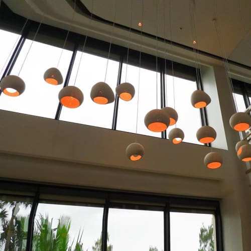 XL Claylight Pendant | Pendants by lightexture | Hyatt Regency Orlando in Orlando
