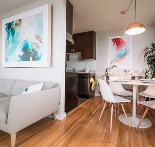 Abstract Painting | Oil And Acrylic Painting in Paintings by Marta Spendowska