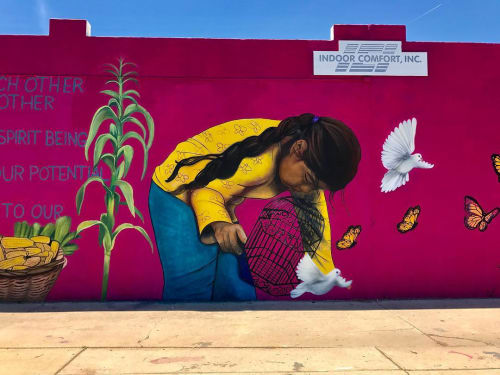 Mural | Street Murals by La Morena's Art | Indoor Comfort Inc. in Phoenix